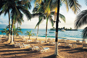 The beach at Tower Isle Ocho Rios