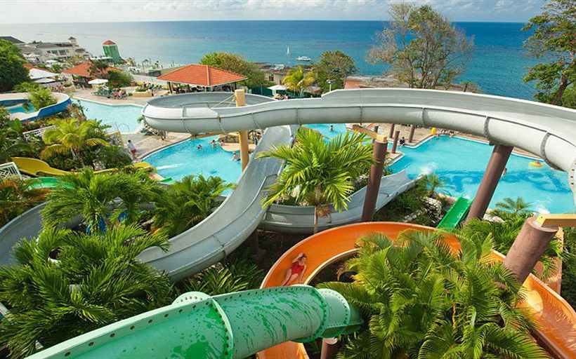Water Slides, Montego Bay, Jamaica  https://www.jamaica-reggae-music-vacation.com/Best-Jamaica-Vacations.html
